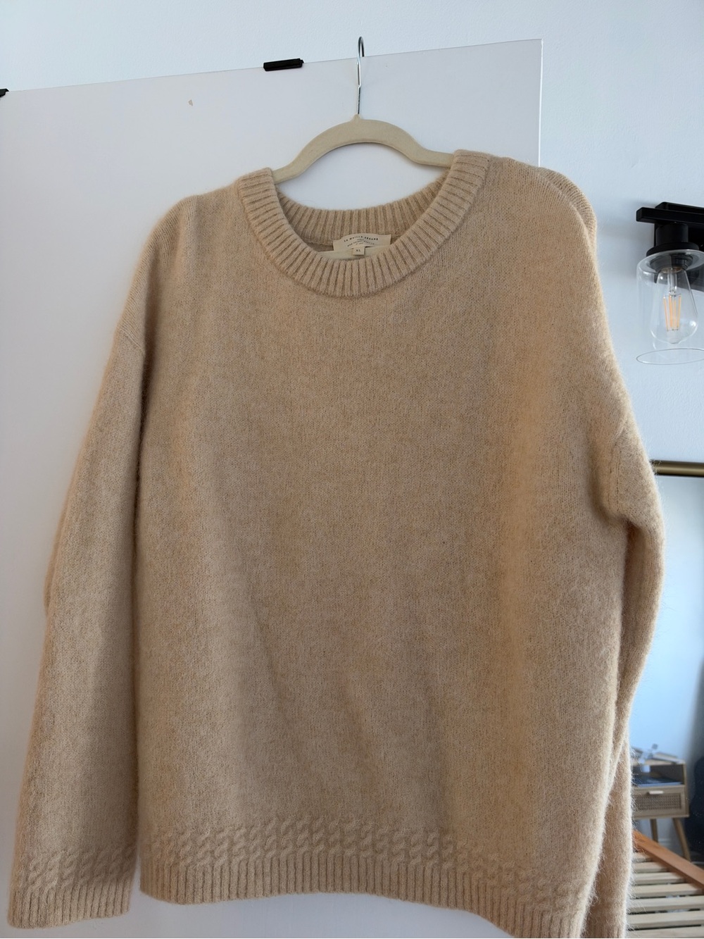 Sezane Sweater in Beige